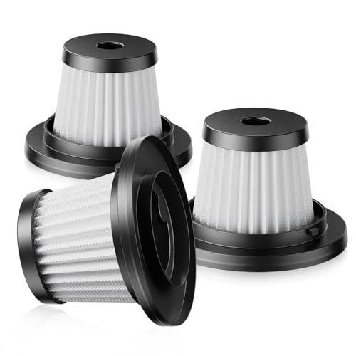 for Svoko ハンディクリーナー用 フィルター 3個セット LT-135 & LT-136に適応 ハンディクリーナー コードレスの交換部品 HEPAフィルター*3 LT-135 & LT-136対応